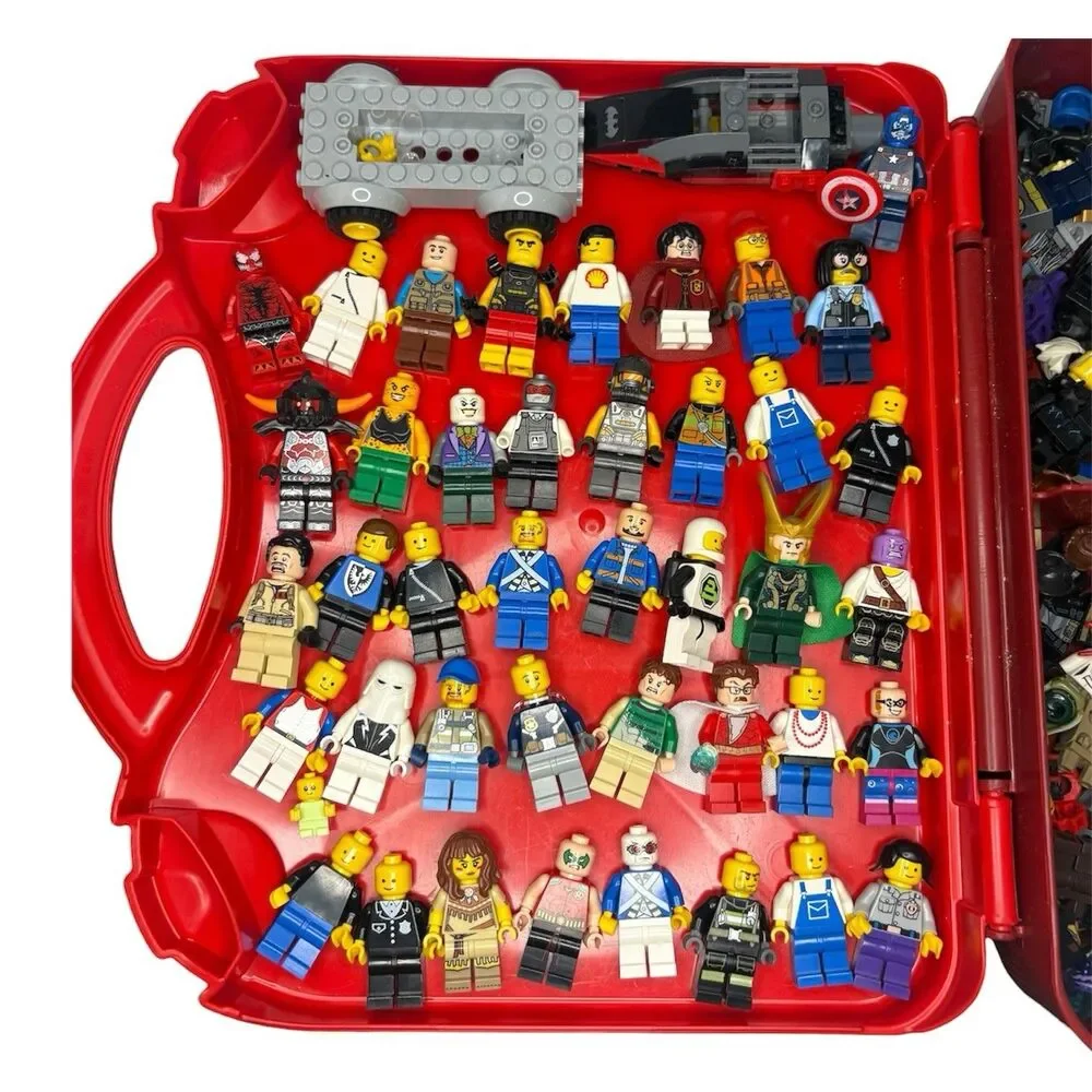 Mixed Lot Of Lego Mini Figures 30+ Pieces & More Incomplete Figures